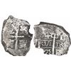 Image 1 : Potosi, Bolivia, cob 4 reales, 1725Y, (Louis I), very rare.