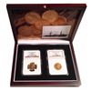 Image 2 : Lot of two Great Britain gold sovereigns of Victoria (young head), 1860 and 1863 (no die number), en