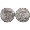 Image 1 : Mexico City, Mexico, 4 reales, Charles-Joanna, "Early Series," assayer P at bottom between pillars,