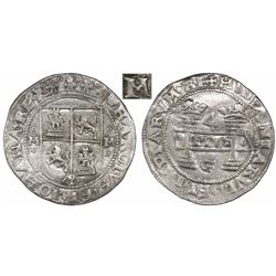 Mexico City, Mexico, 4 reales, Charles-Joanna, "Early Series," assayer G at bottom between pillars, 