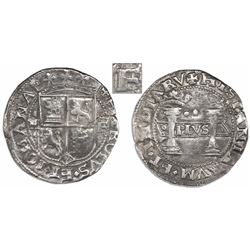 Mexico City, Mexico, 2 reales, Charles-Joanna, "Early Series," assayer F/P to right, mintmark M to l