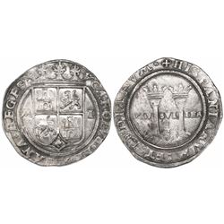 Mexico City, Mexico, 4 reales, Charles-Joanna, "Late Series," assayer L/A to right, mintmark M to le