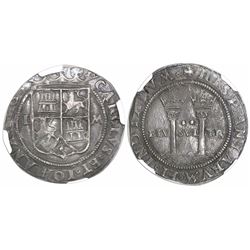 Mexico City, Mexico, 2 reales, Charles-Joanna, "Late Series," assayer L to left, mintmark M to right