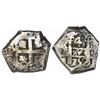 Image 1 : Potosi, Bolivia, cob 4 reales, 1752q.