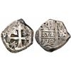 Image 1 : Potosi, Bolivia, cob 4 reales, 1770/69V-Y, rare.