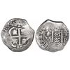 Image 1 : Potosi, Bolivia, cob 2 reales, 1680V.