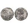 Image 1 : Panama, cob 2 reales, Philip II, assayer oB to left, mintmark AP above denomination II to right, no 