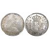 Image 1 : Potosi, Bolivia, bust 8 reales, Charles III, 1780PR, encapsulated NGC AU 58.