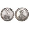Image 1 : Potosi, Bolivia, large silver Bolivar medal with mountain of Potosi, 1825.