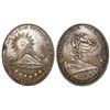 Image 1 : Potosi, Bolivia, oval silver medal, 1833, visit to the port of Cobija.