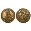 Image 1 : Great Britain, small copper-alloy medal, Admiral Vernon, 1739, Porto Bello, three-quarters portrait,