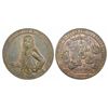 Image 1 : Great Britain, copper-alloy medal, Admiral Vernon, 1739, Porto Bello, three-quarters portrait, legen