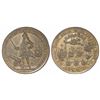 Image 1 : Great Britain, copper-alloy medal, Admiral Vernon, 1739, Porto Bello, full-length portrait facing le