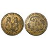 Image 1 : Great Britain, copper-alloy medal, Admiral Vernon, 1739, Porto Bello, three-quarter portraits of Ver