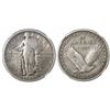 Image 1 : USA (Philadelphia mint), quarter dollar Standing Liberty, 1916, encapsulated NGC VG 10.