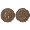 Image 1 : USA (Philadelphia mint), one cent Indian head, 1871, encapsulated NGC VF 30 BN.