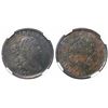 Image 1 : USA (Philadelphia mint), half cent Draped Bust, 1806, small 6, no stems, C-1, encapsulated NGC AU 55