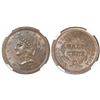 Image 1 : USA (Philadelphia mint), half cent Liberty head, 1856, C-1, encapsulated NGC MS 64 BN.
