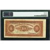 Image 2 : Bogota, Colombia, Banco Nacional, 10 pesos, 30-10-1899, certified PMG VF 25.