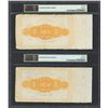 Image 2 : Lot of two Rionegro, Colombia, Banco de Oriente, 5 pesos remainders, 14-2-1888, certified PMG AU 58 