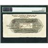 Image 2 : Bucaramanga, Colombia, Banco de Santander, 1 peso, 6-1-1900, gutter fold error, certified PMG AU 58.
