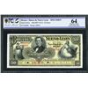 Image 1 : Monterey, Mexico, Banco de Nuevo Leon, specimen 50 pesos, ND (1897-1913), certified PCGS UNC 64.