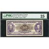 Image 1 : Caracas, Venezuela, Banco Central, 10 bolivares, 19-7-1945, certified PMG VF 25.
