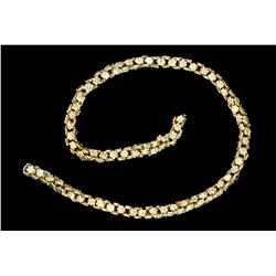 Gold chain, 9.17 grams, 7 inches long, fine "olive blossom" design, from the 1715 Fleet.