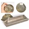 Image 1 : Two deck prisms or deadlights (one round, one rectangular) from late-1800s wrecks in the Florida Key