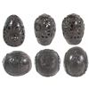 Image 1 : Pair of carved coconut shells, 1700s, rare.