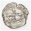 Image 2 : Mexico City, Mexico, cob 4 reales, Philip II, assayer O below mintmark oM to right.