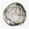Image 2 : Mexico City, Mexico, cob 4 reales, Philip II, assayer O below mintmark oM to left.