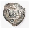 Image 1 : Seville, Spain, cob 4 reales, (1)615, assayer not visible.