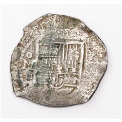 Mexico City, Mexico, cob 8 reales, Philip IV, assayer P.