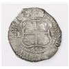 Image 2 : Potosi, Bolivia, cob 8 reales, 1652E post-transitional (Type VIII/B), 1-PH-6 at top.