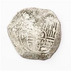 Mexico City, Mexico, cob 8 reales, Philip IV, assayer P.