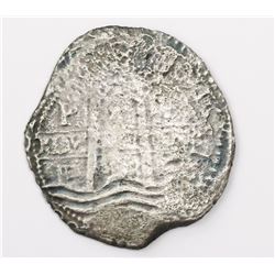 Potosi, Bolivia, cob 8 reales, 1660E.