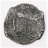 Image 1 : Potosi, Bolivia, cob 8 reales, 1664E.