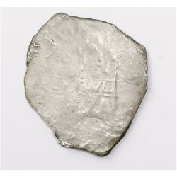 Potosi, Bolivia, cob 8 reales, 1671E.