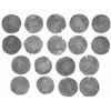 Image 1 : Lot of nine ducatoons of the Spanish Netherlands (seven portraits) and United Netherlands (two "ride
