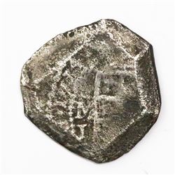 Mexico City, Mexico, cob 4 reales, 1714J.