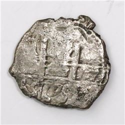 Potosi, Bolivia, cob 4 reales, 1727Y, (Louis I).