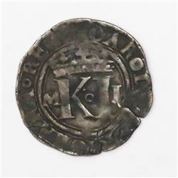 Mexico City, Mexico, 1/2 real, Charles-Joanna, "Late Series," assayer L to right, o in middle, mintm