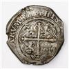 Image 2 : Mexico City, Mexico, cob 4 reales, Philip II, assayer O below denomination IIII to right, mintmark o