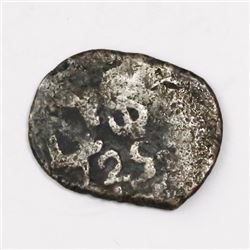 Lima, Peru, cob 1/2 real, 1725, Louis I.