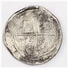 Image 2 : Potosi, Bolivia, cob 8 reales, Philip II, assayer B (5th period), borders of x's.