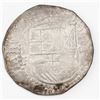 Image 1 : Potosi, Bolivia, cob 8 reales, Philip III, assayer R (curved leg).