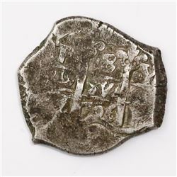 Potosi, Bolivia, cob 8 reales, 1706Y.