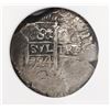 Image 1 : Potosi, Bolivia, cob 8 reales, 1724Y, encapsulated NGC XF 45 (extra thick slab).