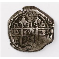 Potosi, Bolivia, cob 8 reales, 1735E.